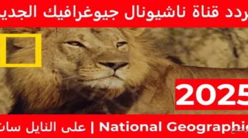العنوان المعاد صياغته:  
 تردد قناة ناشيونال جيوغرافيك 2025 متاح مجانًا اليوم.. استمتع بأفضل البرامج الوثائقية دون اشتراك