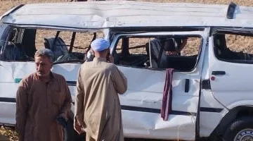 عاجل اليوم.. إصابة 12 شخصًا في انقلاب سيارة ميكروباص بالبحيرة