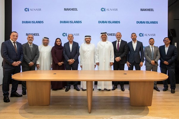 شركة نخيل ترسي عقوداً بقيمة 527 مليون درهم لتطوير البنية التحتية بجزر دبي