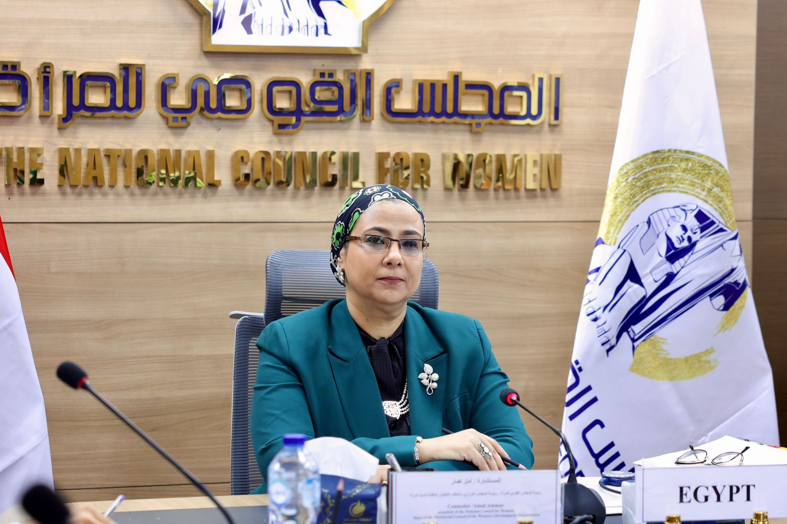 رئيسة القومي للمرأة تشيد بمنتخب مصر للناشئات في كرة اليد