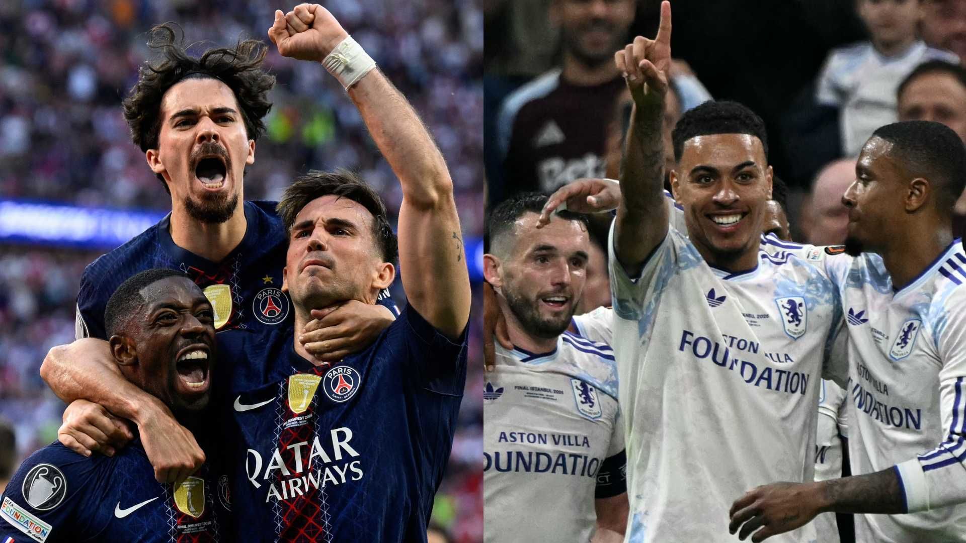 مباراة باريس سان جيرمان وأستون فيلا في السوبر الأوروبي 2026 تتصدر الأحداث