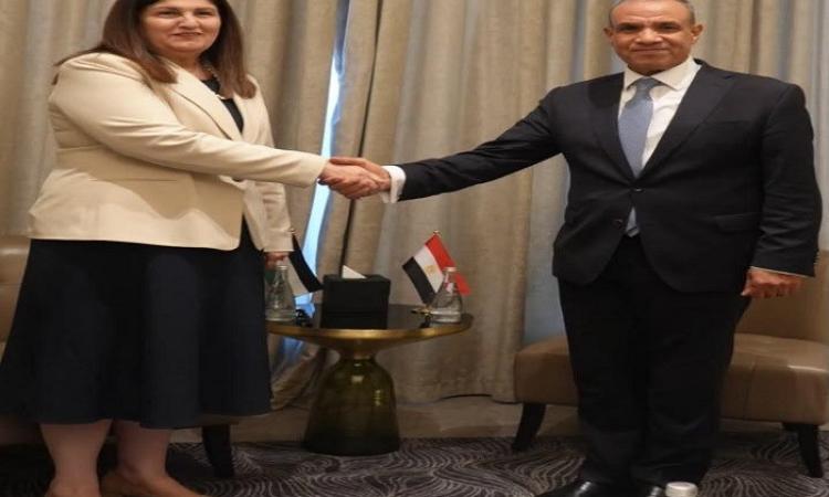 مصر تؤكد دعمها الثابت لفلسطين خلال لقاء عبد العاطي مع الوزيرة الخارجية